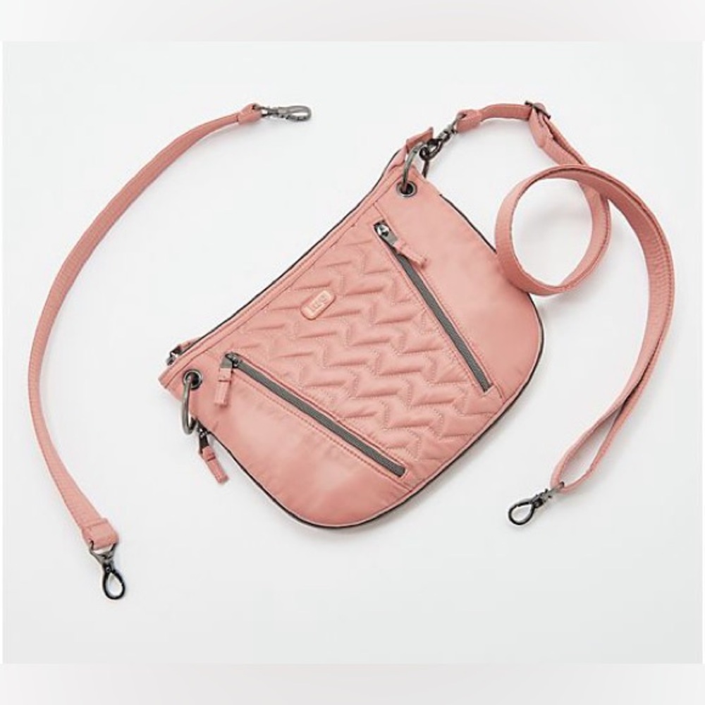 Lug Pink Crossbody Bag